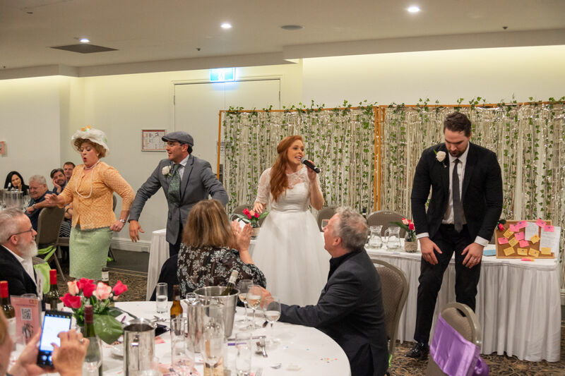 Wedding party 